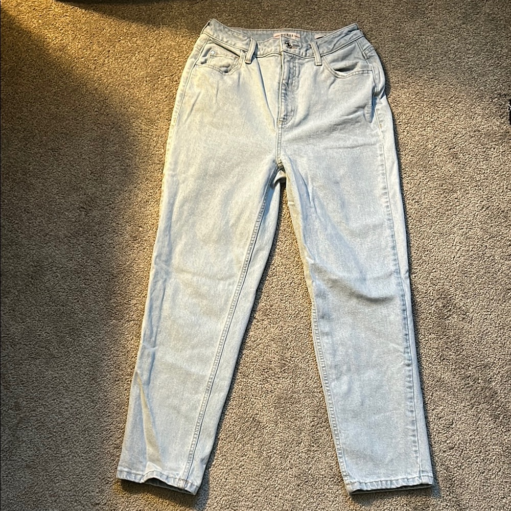 Guess Blue Straight Leg Jeans Classic Style